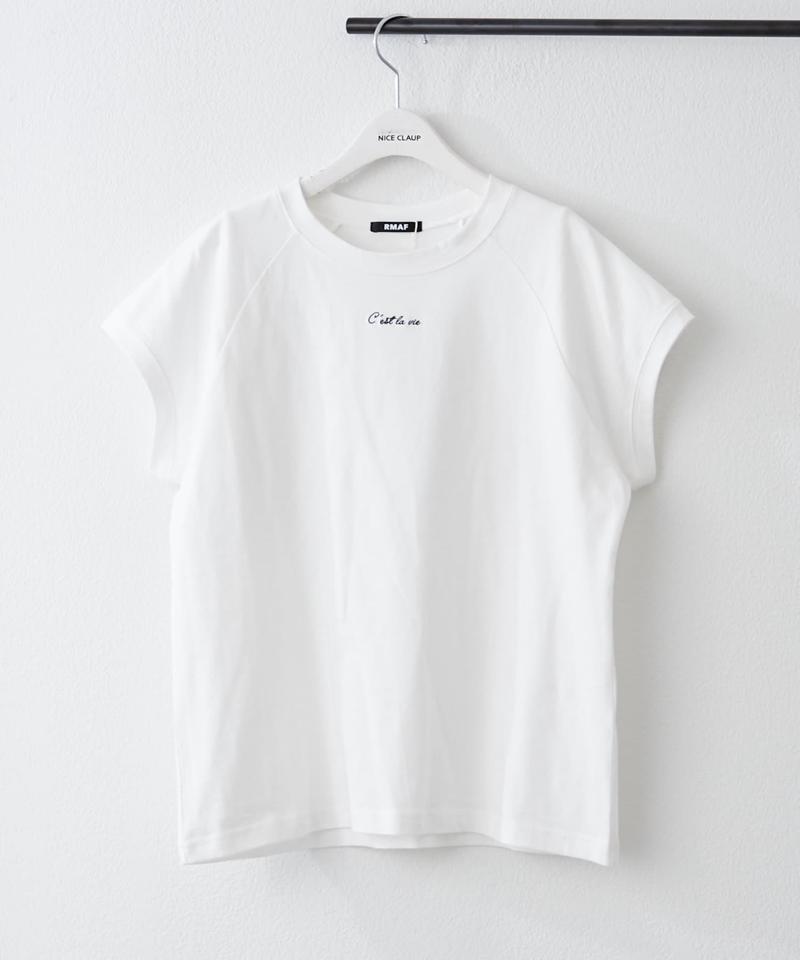 【8色展開！】オーガニック素材、華奢見えフレンチTシャツ