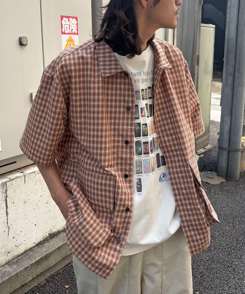 BIGポケットショートスリーブシャツ