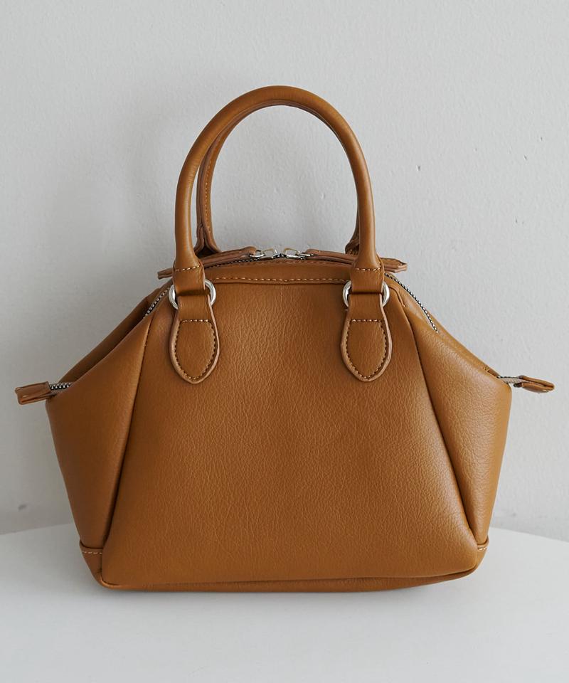 【600mlペットボトル収納可◎ / 収納力抜群♪】フレームソフトボストンバッグ《詳細動画あり》