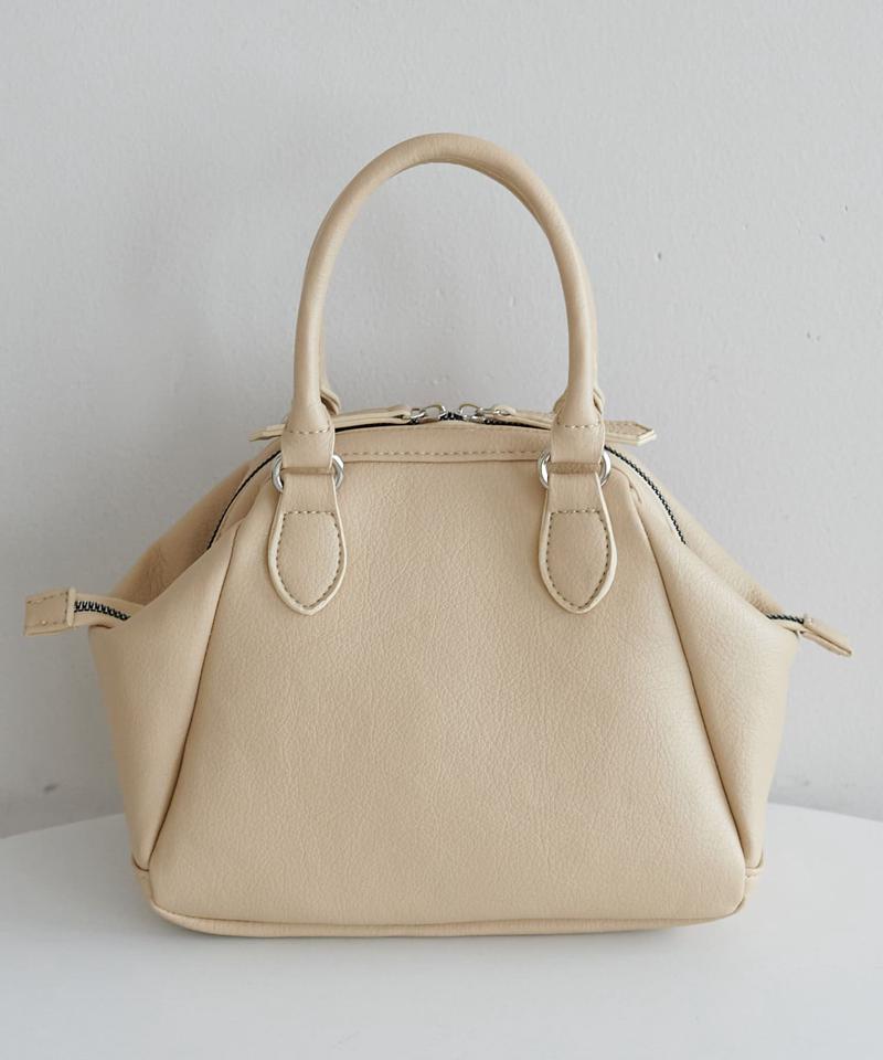 【600mlペットボトル収納可◎ / 収納力抜群♪】フレームソフトボストンバッグ《詳細動画あり》