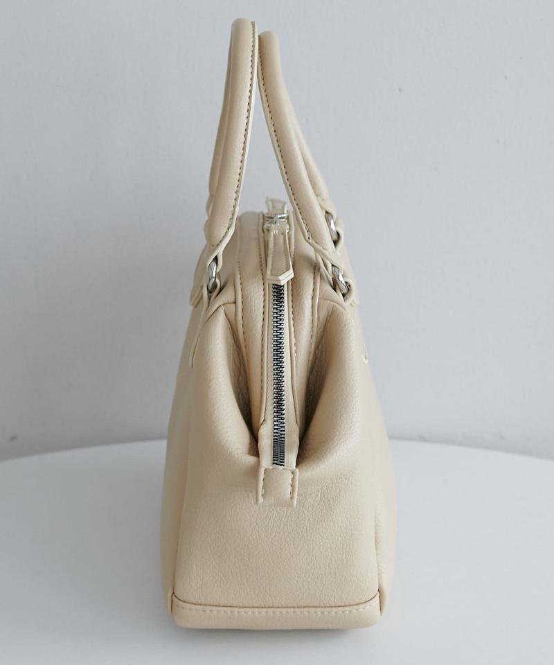 【600mlペットボトル収納可◎ / 収納力抜群♪】フレームソフトボストンバッグ《詳細動画あり》