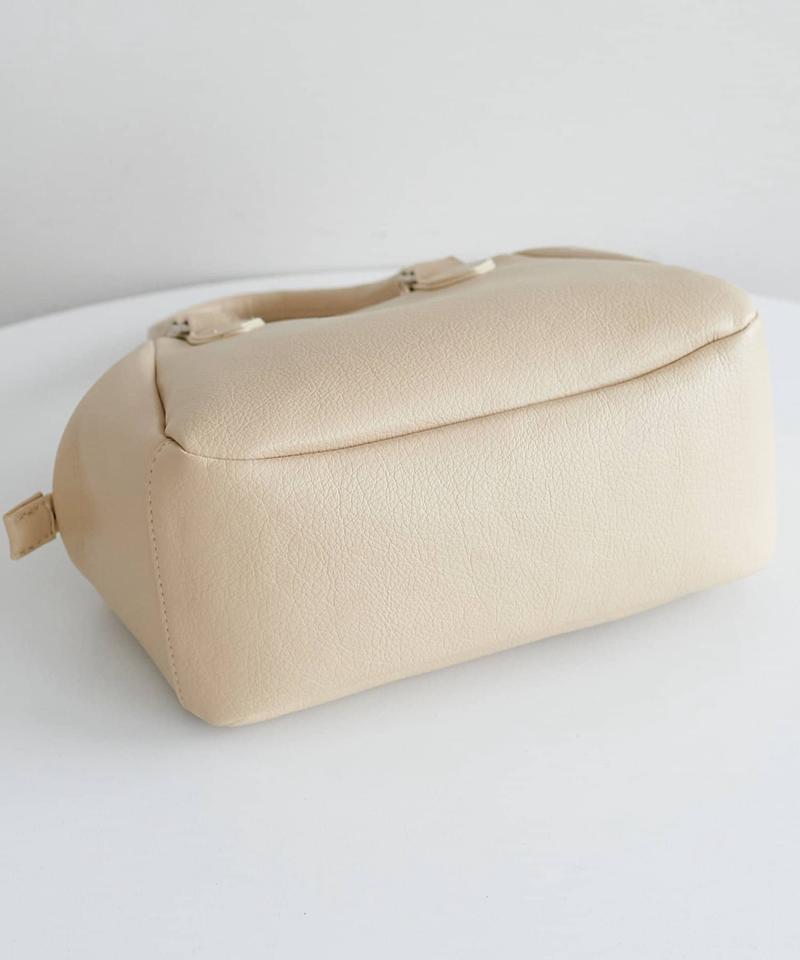 【600mlペットボトル収納可◎ / 収納力抜群♪】フレームソフトボストンバッグ《詳細動画あり》