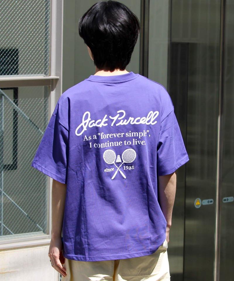 【Jack Purcell】コーマ天竺 バックプリント グラフィックTシャツ