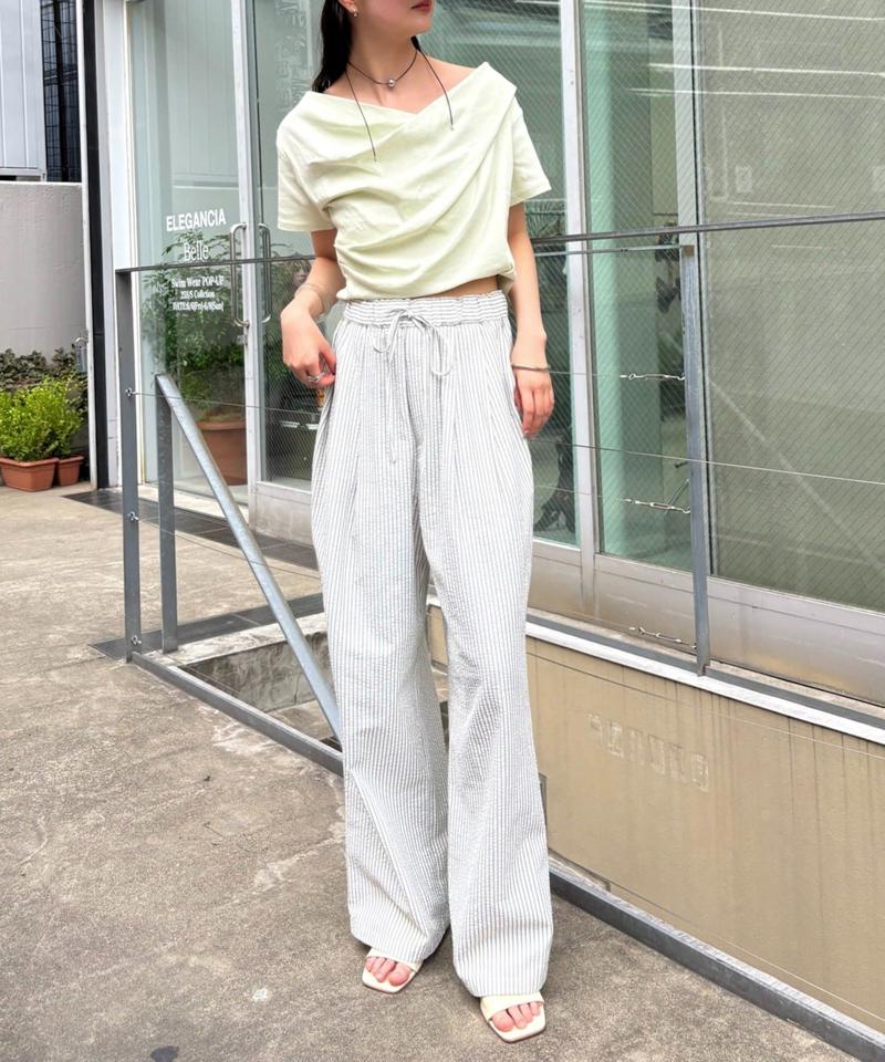 【全骨格対応◎/6色展開】オフショルTシャツ