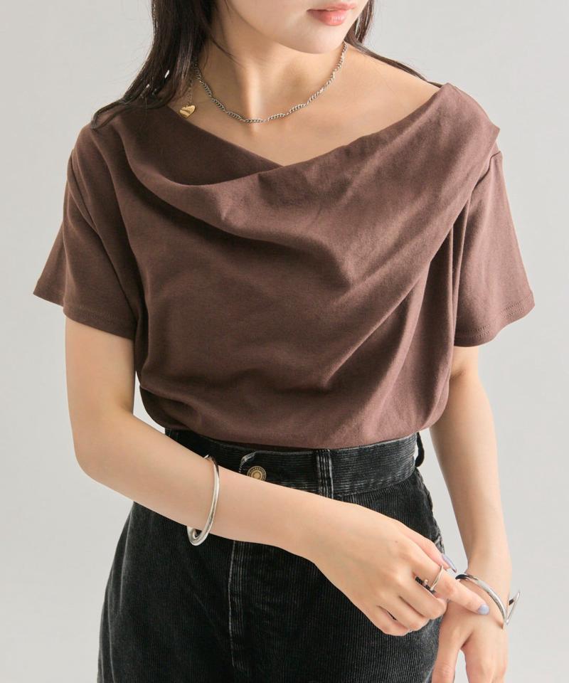 【全骨格対応◎/6色展開】オフショルTシャツ