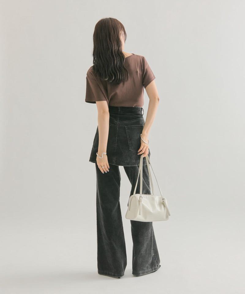 【全骨格対応◎/6色展開】オフショルTシャツ