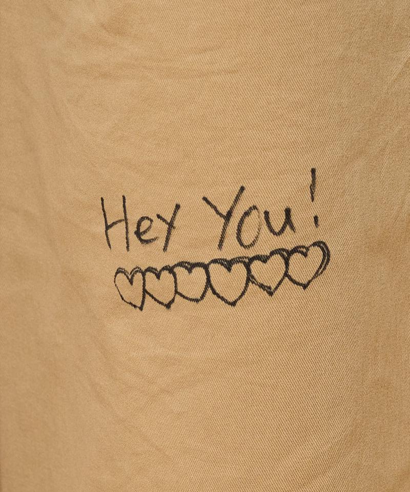 【HELLO.SANFRANCISCO】マルチウェイ落書きサロペ