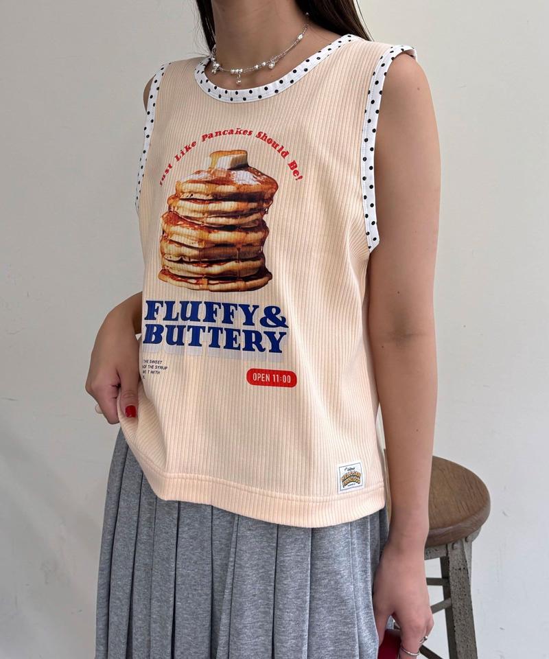 【HELLO.SANFRANCISCO/ハローサンフランシスコ】アソート柄レオパードパイピングタンク