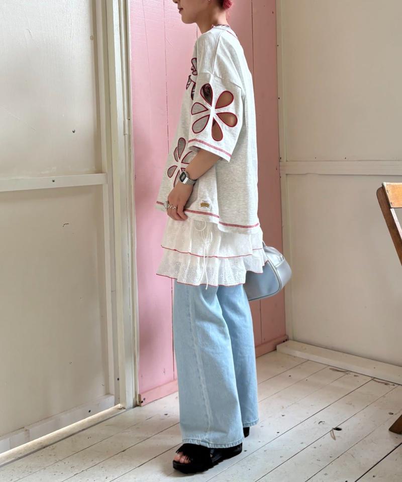 【HELLO.SANFRANCISCO】フラワーカットビッグTEE