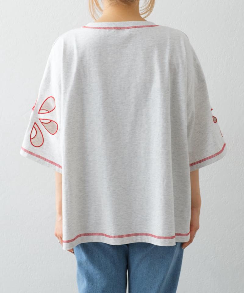 【HELLO.SANFRANCISCO】フラワーカットビッグTEE