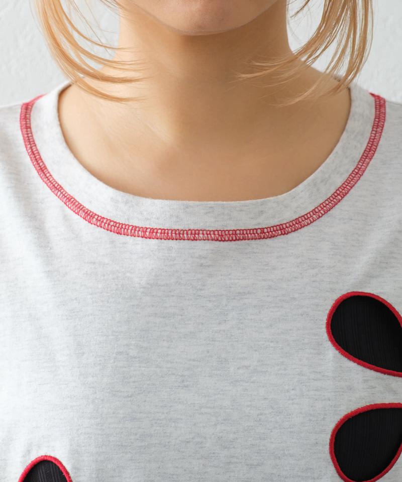 【HELLO.SANFRANCISCO】フラワーカットビッグTEE