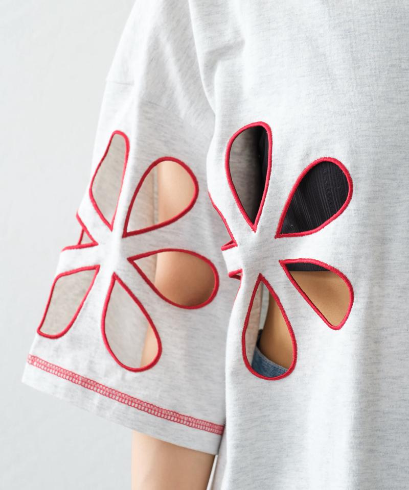 【HELLO.SANFRANCISCO】フラワーカットビッグTEE