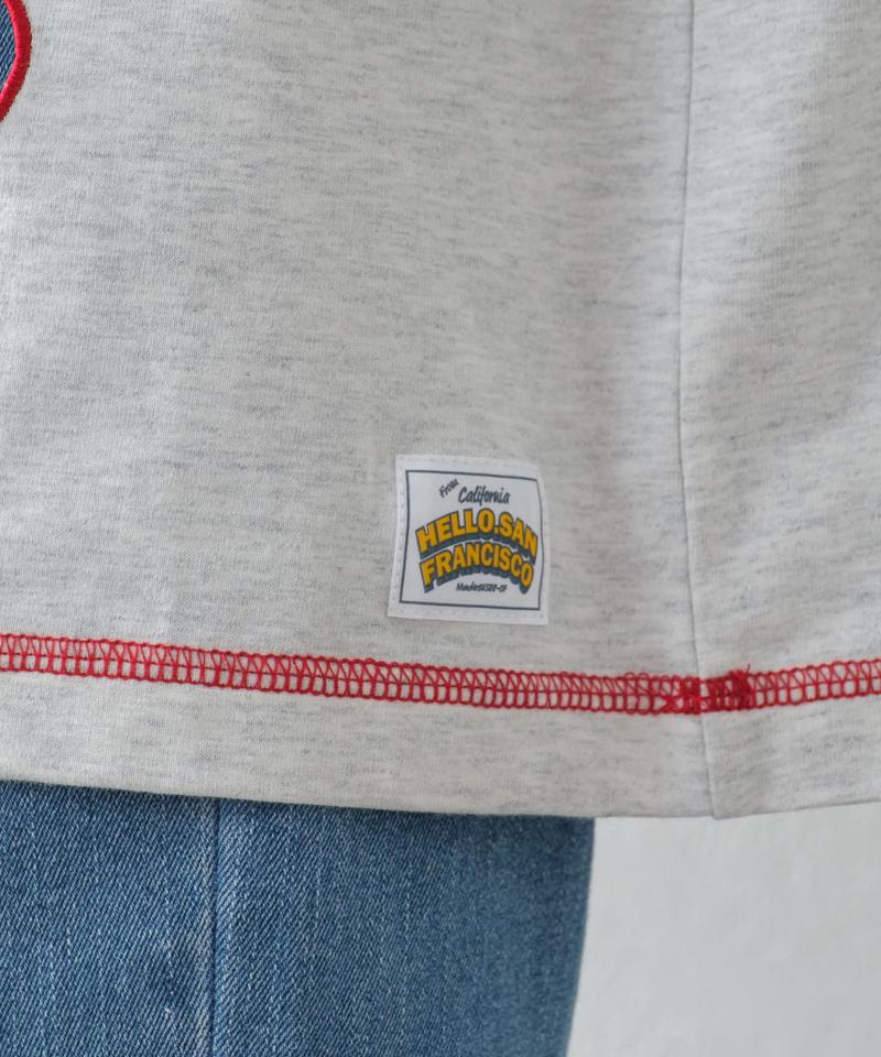 【HELLO.SANFRANCISCO】フラワーカットビッグTEE