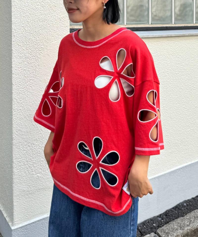 【HELLO.SANFRANCISCO】フラワーカットビッグTEE