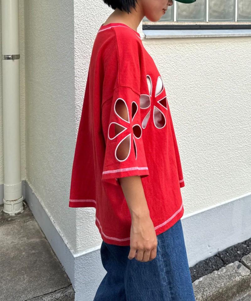 【HELLO.SANFRANCISCO】フラワーカットビッグTEE