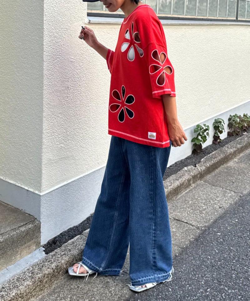【HELLO.SANFRANCISCO】フラワーカットビッグTEE