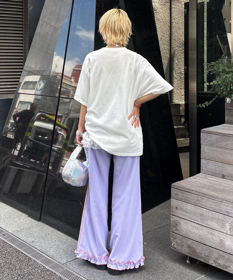 【HELLO.SANFRANCISCO/ハローサンフランシスコ】ワッフルフレアパンツ