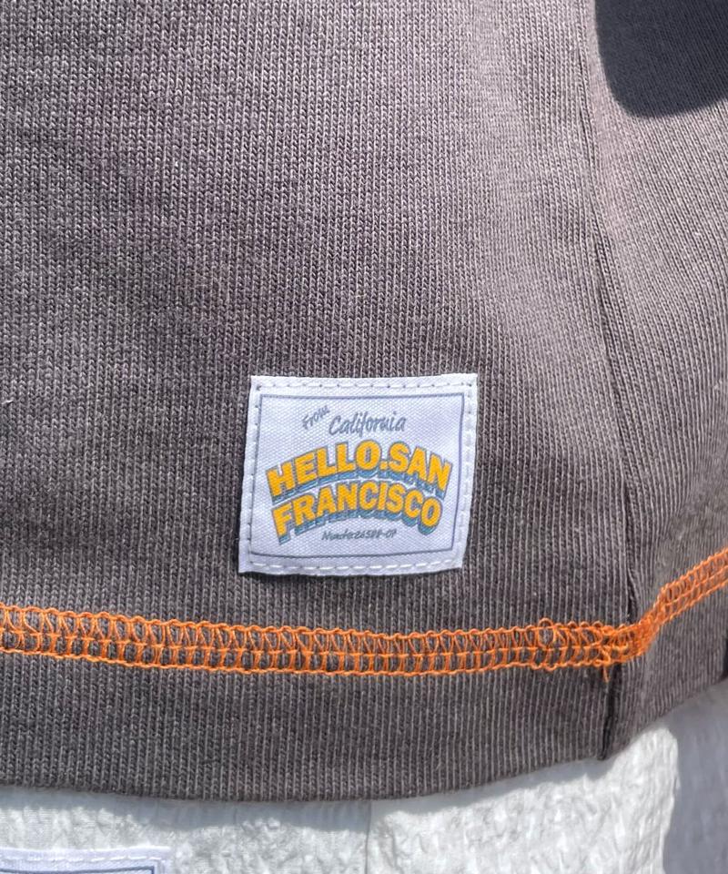 【HELLO.SANFRANCISCO/ハローサンフランシスコ】フラワーカットアウトビッグTEE