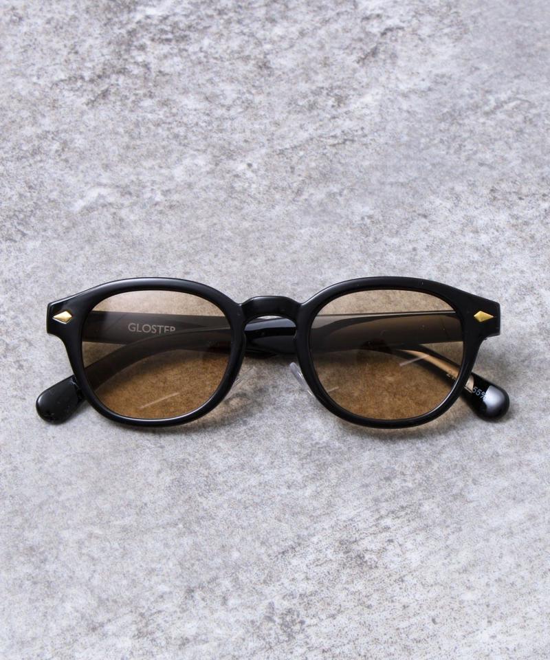 【GLOSTER】ウェリントン セルフレーム カラーレンズ サングラス