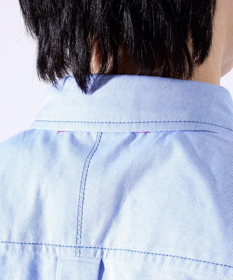 【GLOSTER】BOY ASTLAD デカ刺繍 ボタンダウン 半袖シャツ