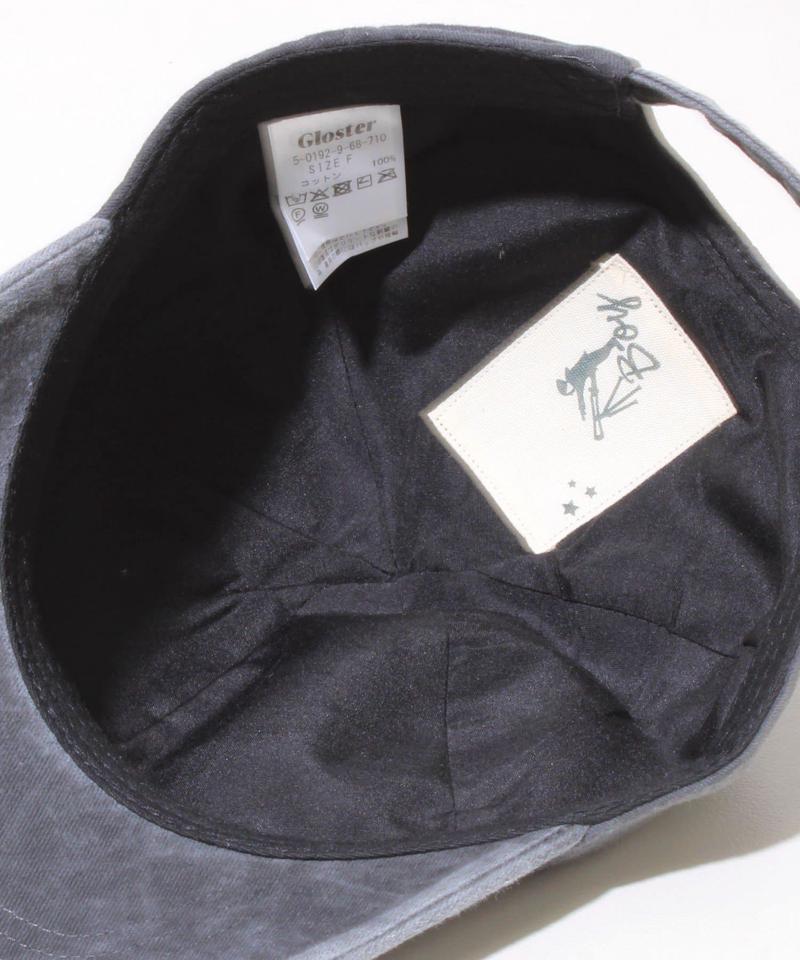 【GLOSTER】BOY ASTLAD CAP ワンポイント刺繍キャップ
