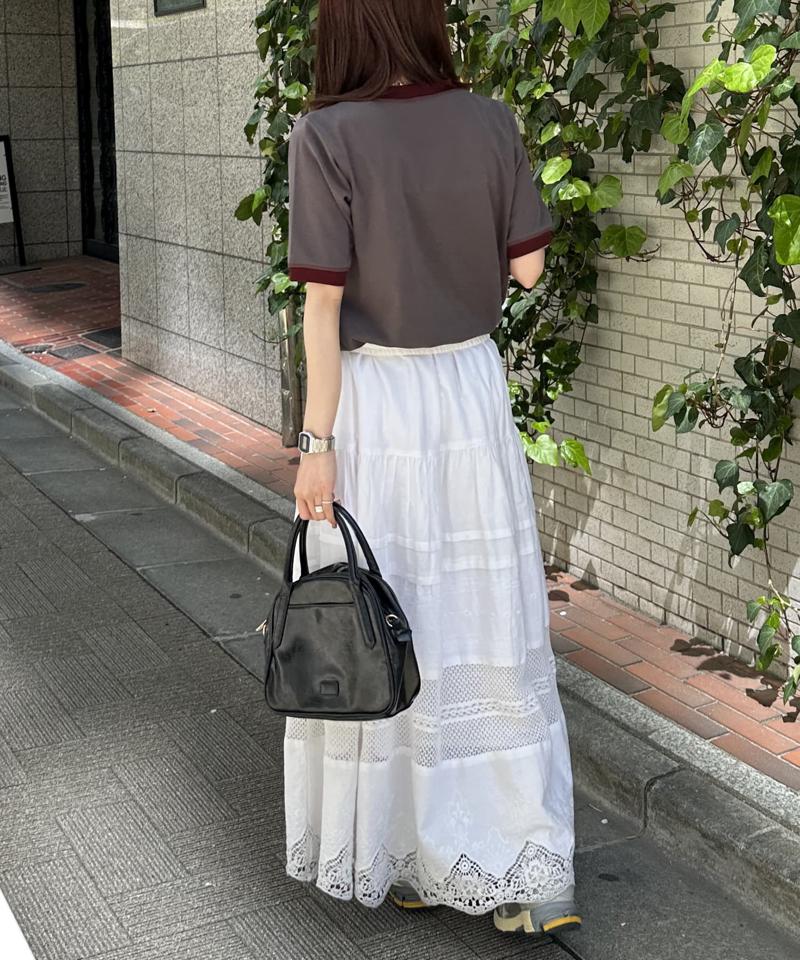 【ユニセックス】アソートロゴプリントリンガーTシャツ
