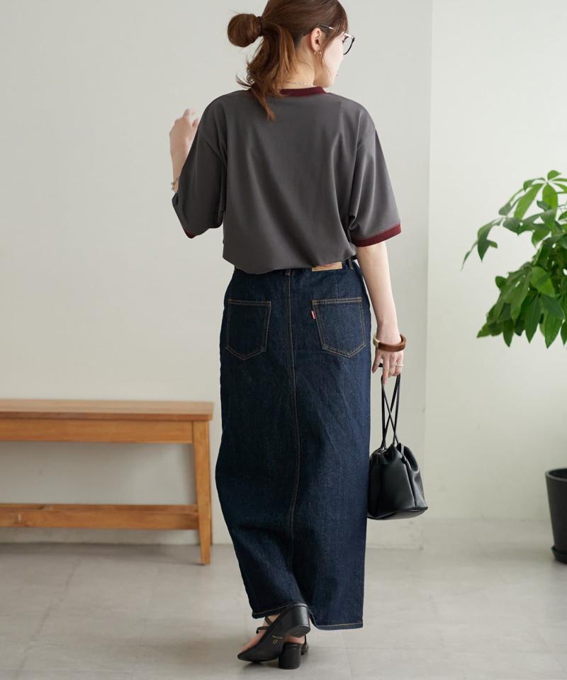 【ユニセックス】アソートロゴプリントリンガーTシャツ