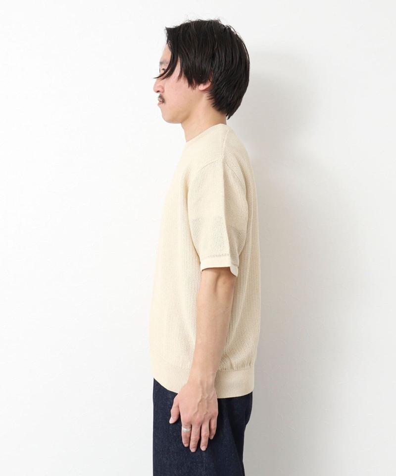 【BATONER】OX SUMMER KNIT CREW NECK S/S