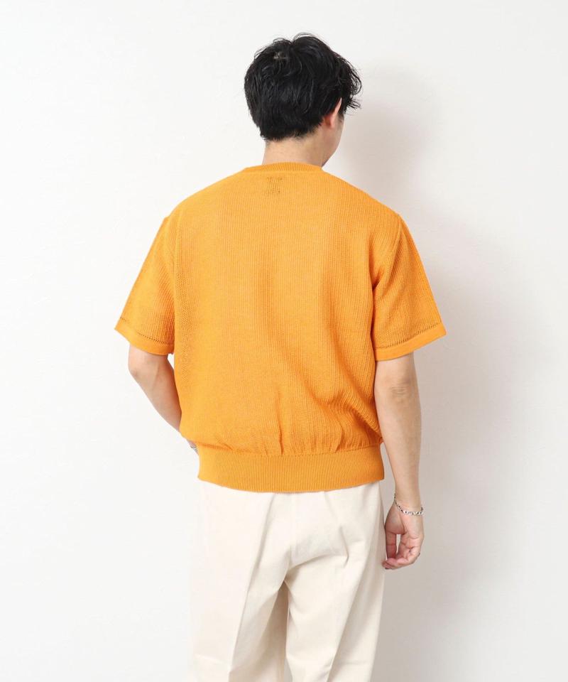 【BATONER】OX SUMMER KNIT CREW NECK S/S