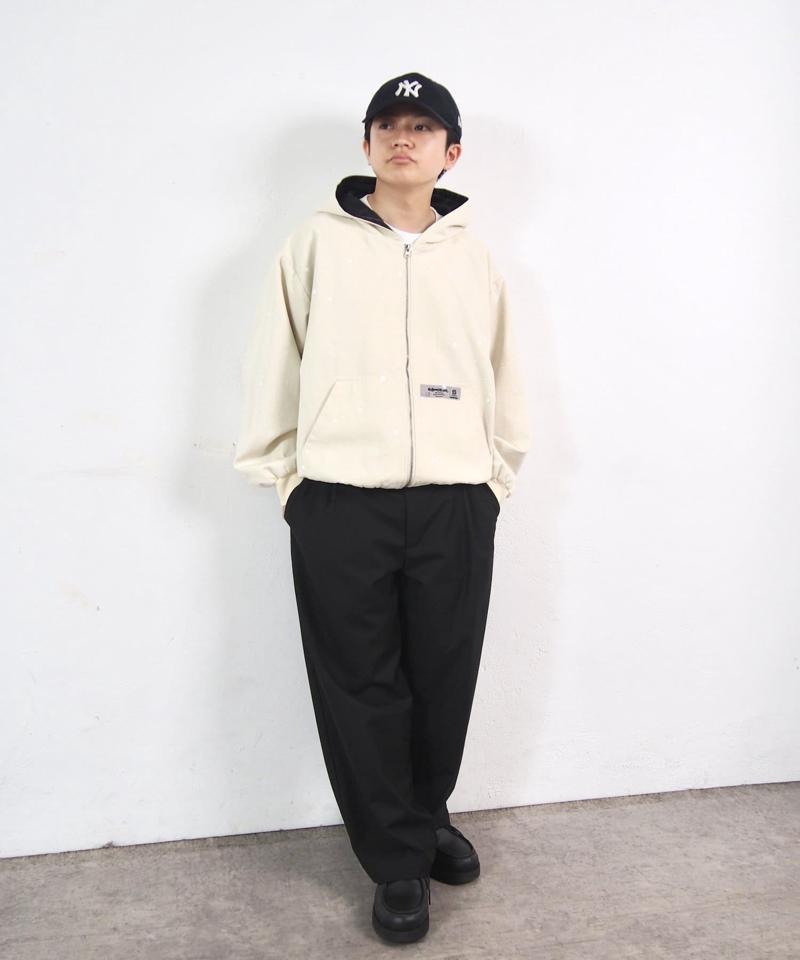 【WHO'S WHO gallery】ダックフードジップブルゾン