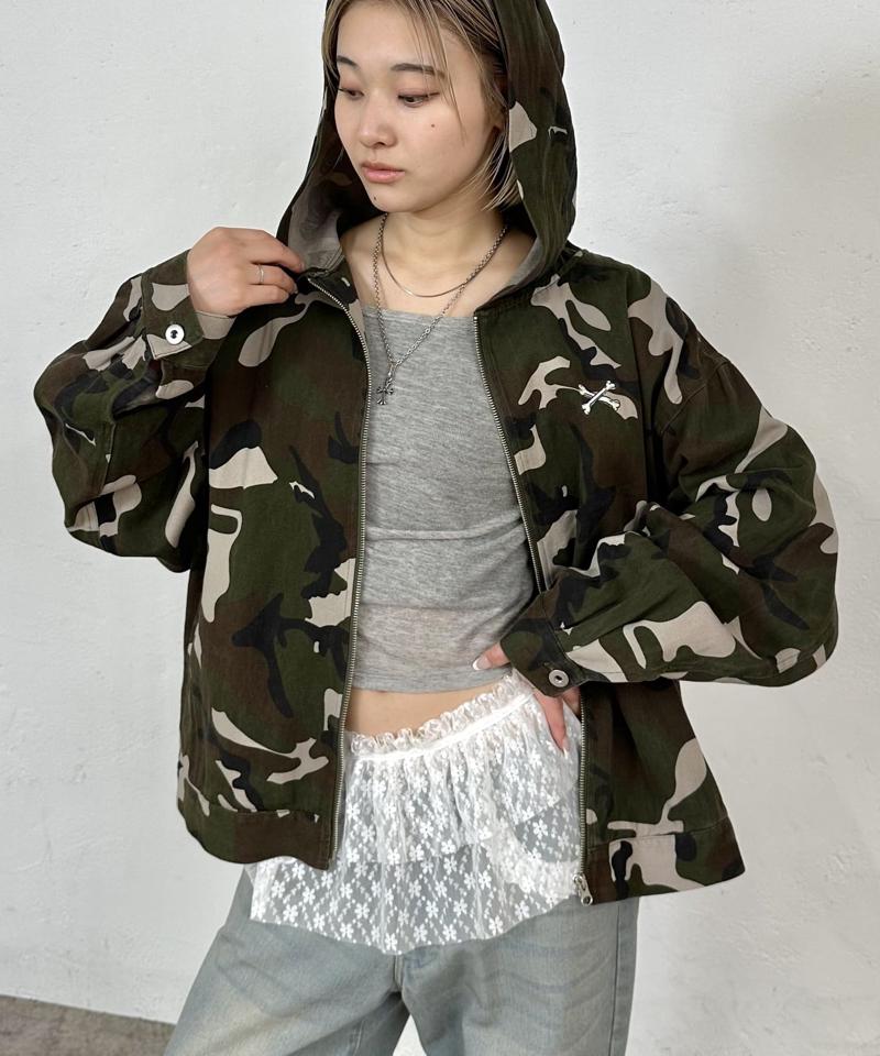 【WHO'S WHO gallery】ジップフードジャケット