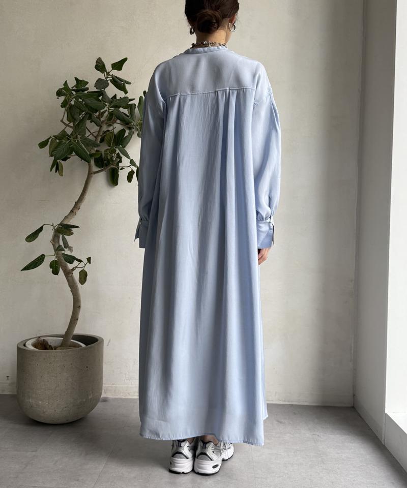 【DouDou】スキッパー棒タイワンピース