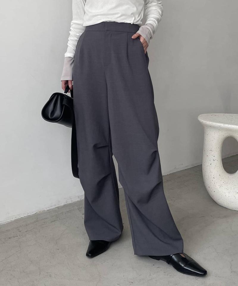 【CAPRICIEUX LE'MAGE】膝タックパンツ