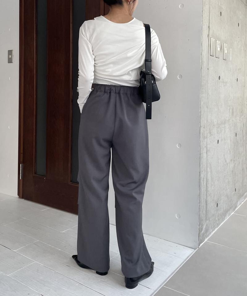 【CAPRICIEUX LE'MAGE】膝タックパンツ