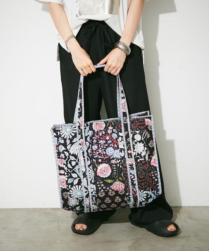 【新色登場！】【India series】パッチワークトートバッグ