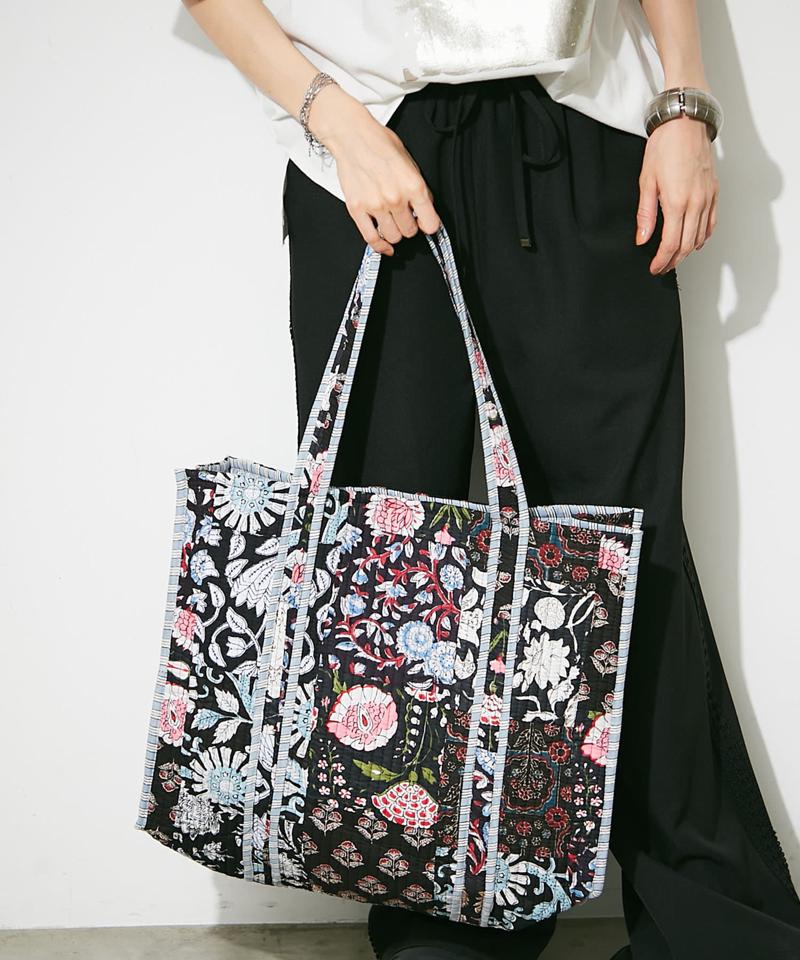 【新色登場！】【India series】パッチワークトートバッグ