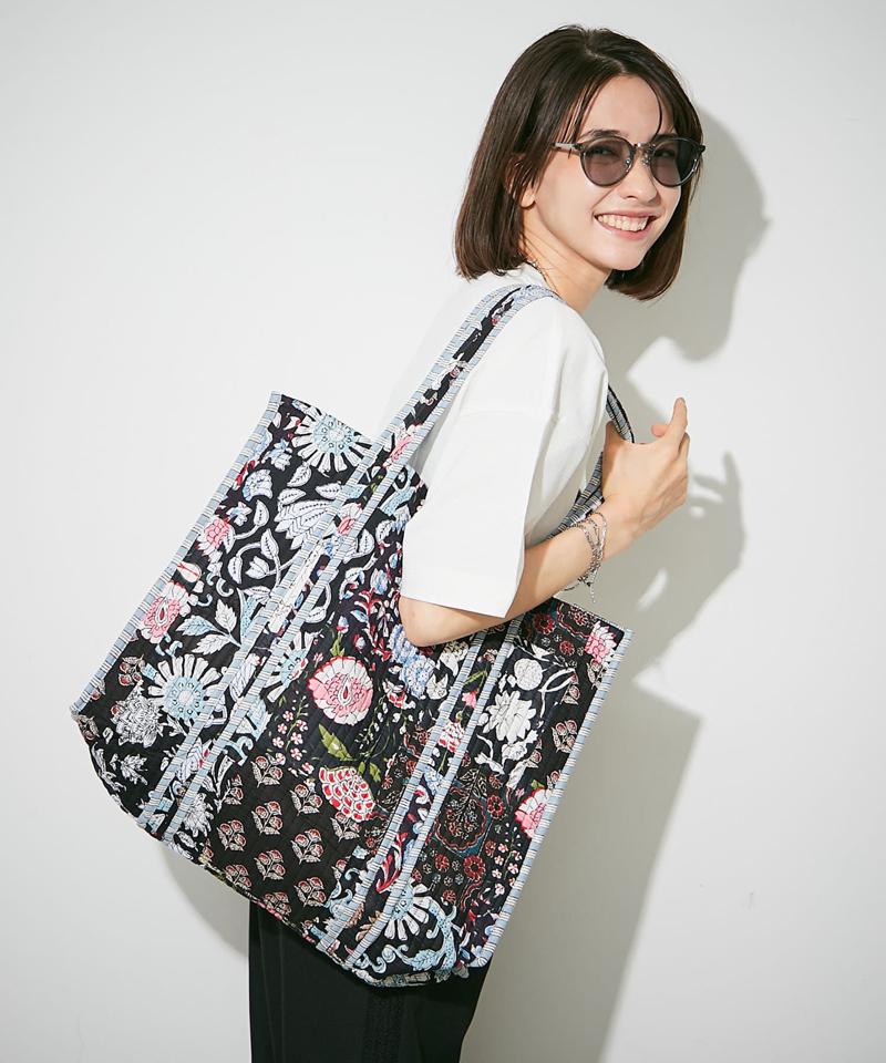 【新色登場！】【India series】パッチワークトートバッグ