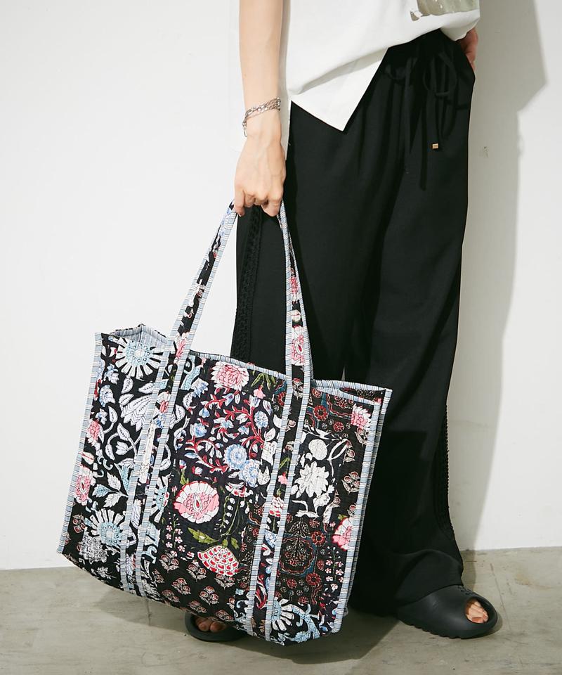 【新色登場！】【India series】パッチワークトートバッグ