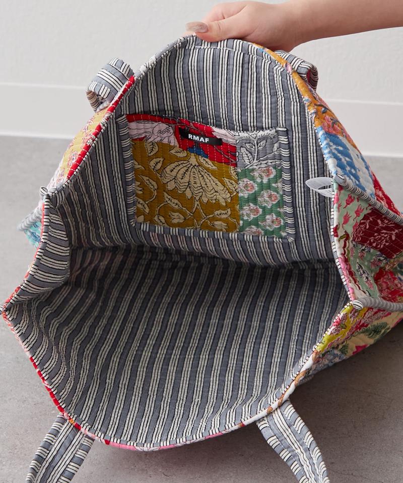 【新色登場！】【India series】パッチワークトートバッグ