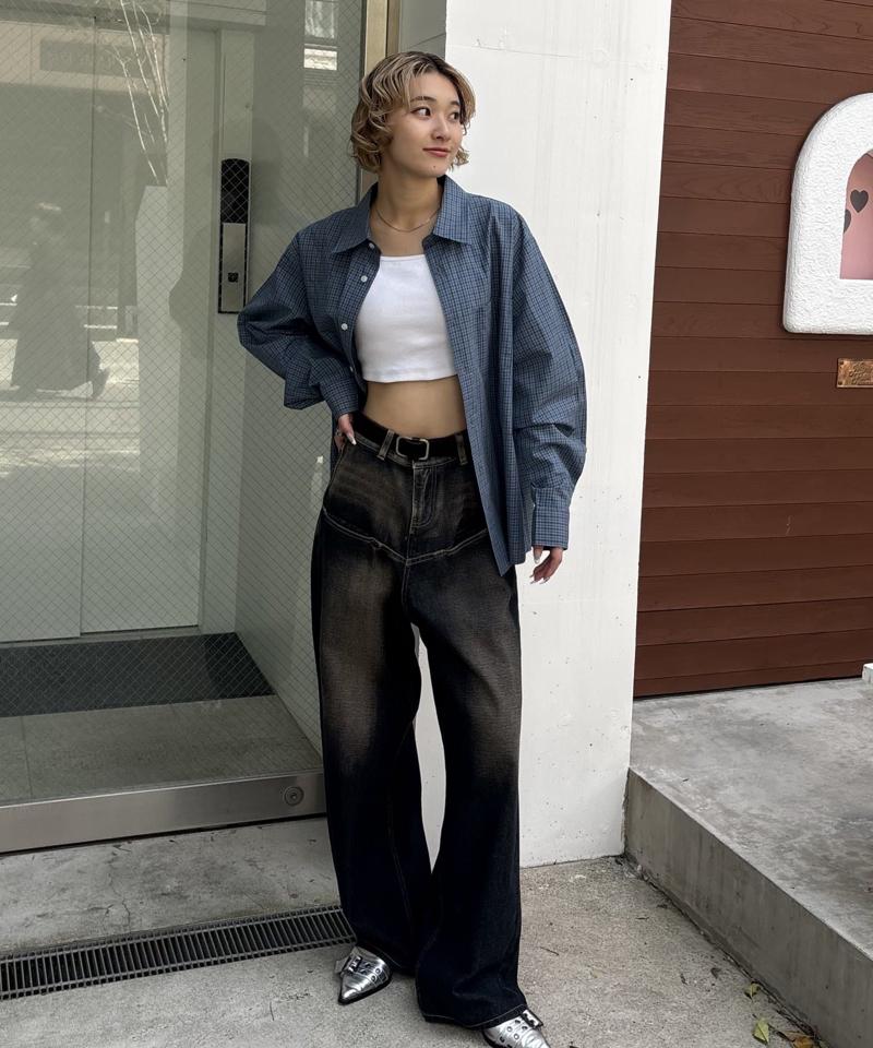 【KOOKY'N/クーキー】チェックシャツ / UNISEX/ユニセックス