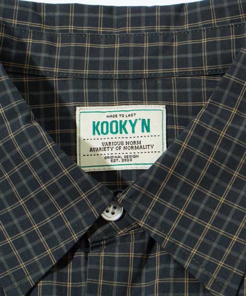 【KOOKY'N/クーキー】チェックシャツ / UNISEX/ユニセックス