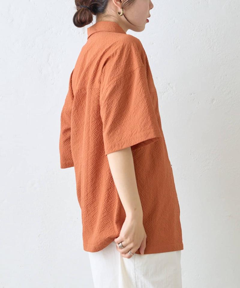 【UNISEX】ポコポコ半袖無地シャツ