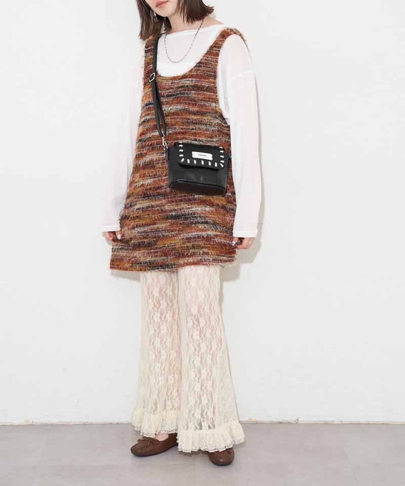 【GRAIN/グレイン】ヴィンテージステッチミニショルダーバッグ