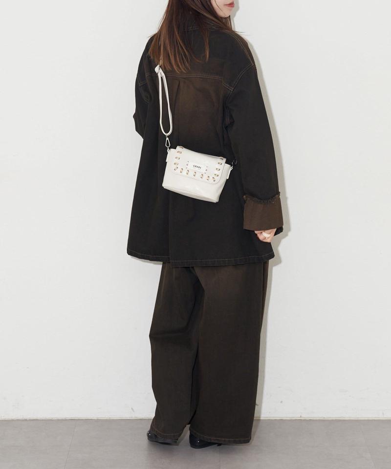 【GRAIN/グレイン】ヴィンテージステッチミニショルダーバッグ