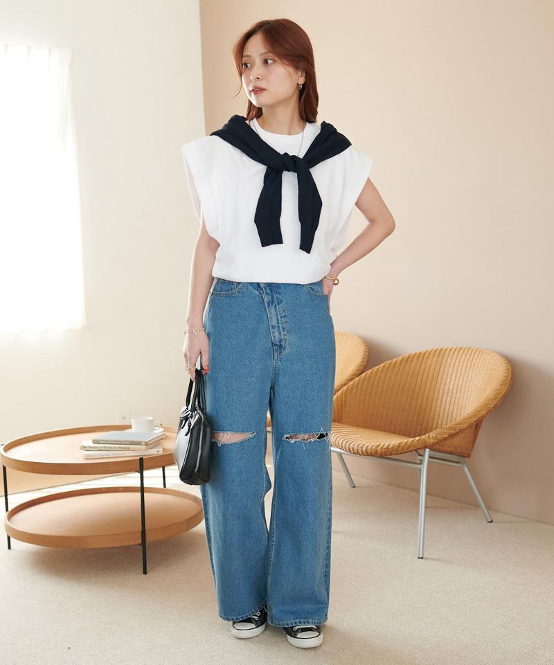 【WEB限定】フレンチスリーブプルオーバー