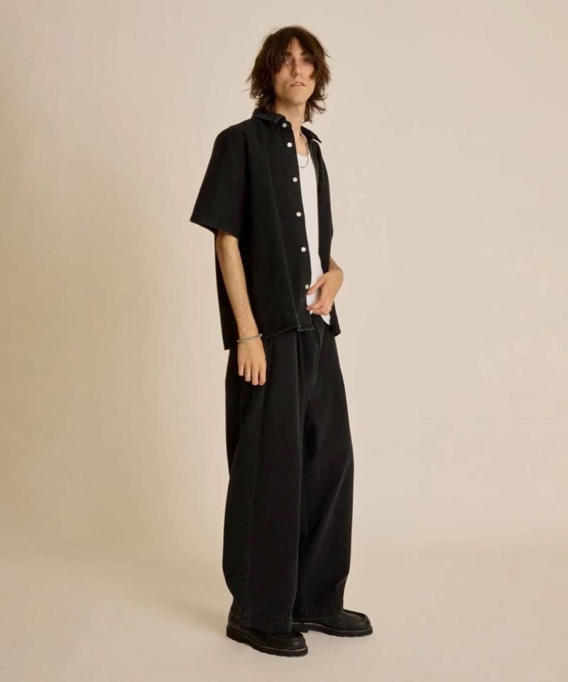 【OBEY/オベイ】OLIVER DENIM PLEATED PANT