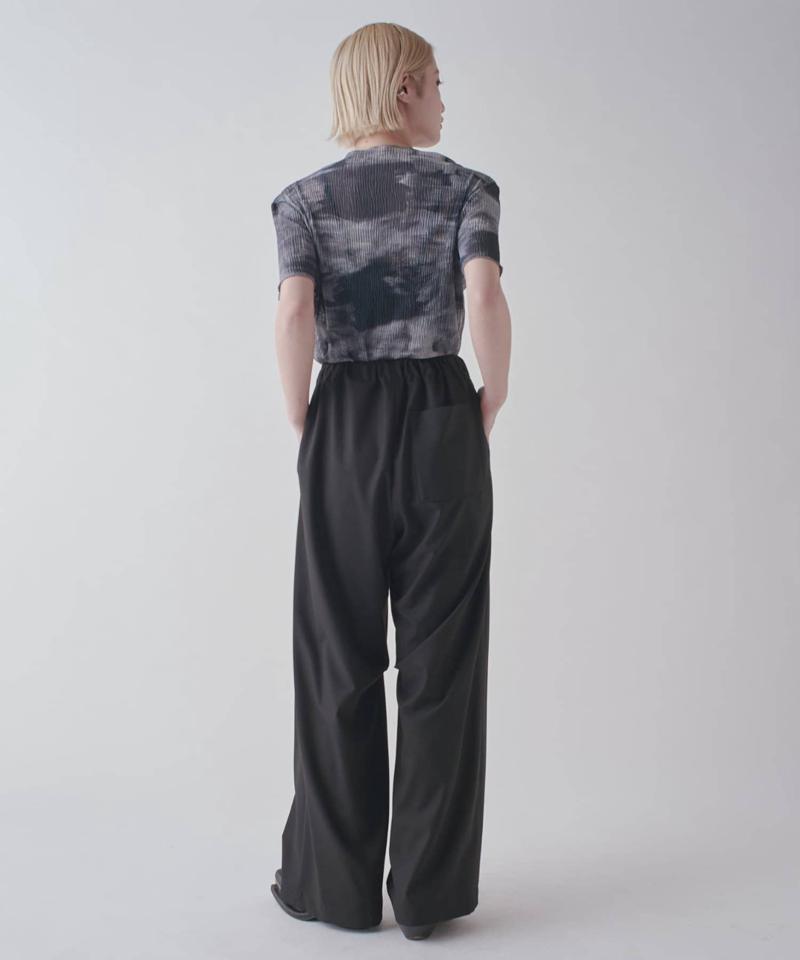 【軽量/通気性◎】プリーツシアートップス