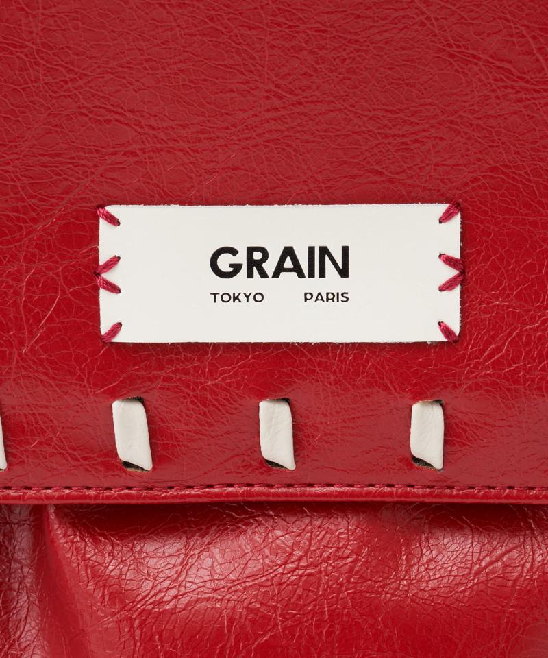 【GRAIN/グレイン】ヴィンテージステッチボストンバッグ