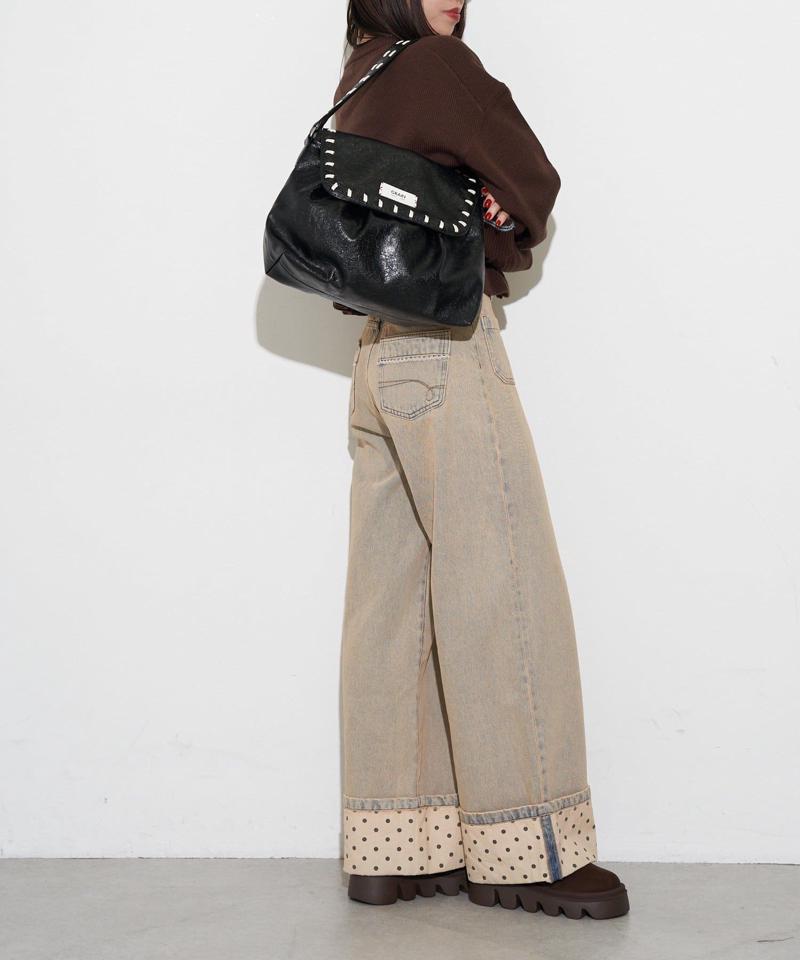 【GRAIN/グレイン】ヴィンテージステッチボストンバッグ