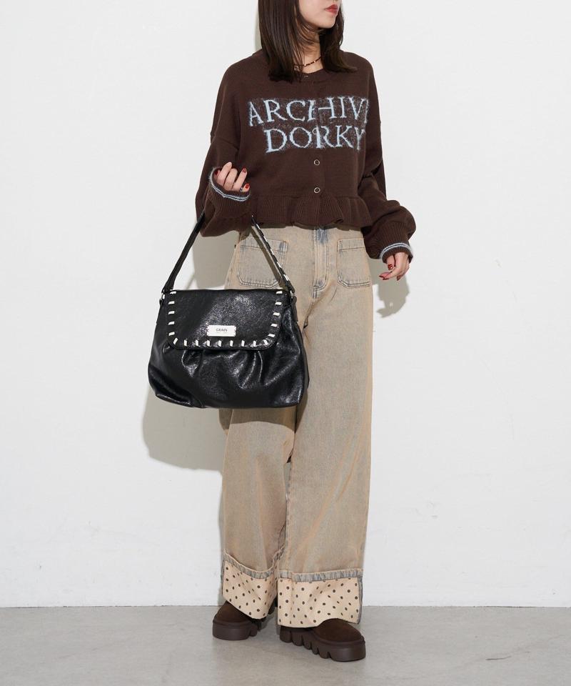 【GRAIN/グレイン】ヴィンテージステッチボストンバッグ